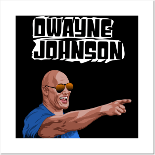 Dwayne Johnson Posters and Art